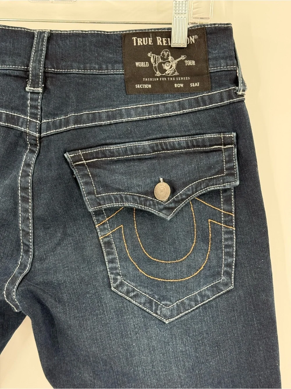 True Religion Jorts Jean Shorts Ricky 31